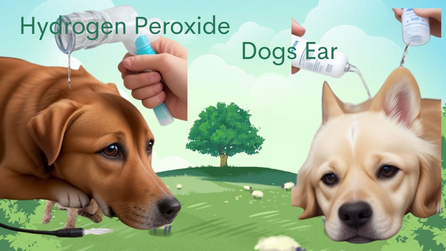Picture of Can you put Hydrogen Peroxide in Your Dog's Ear: Safety, Risks, and ...