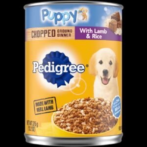 PEDIGREE® Wet Dog Food PUPPY® Complete Nutrition - Chopped Ground Dinner with Lamb & Rice