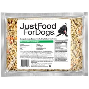 JustFoodForDogs Beef & Russet Potato Recipe Frozen Cooked Dog Food