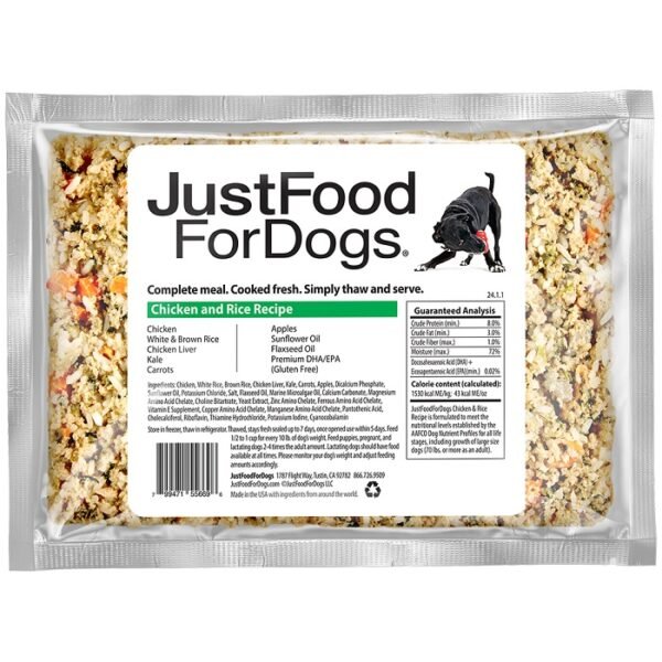 JustFoodForDogs Beef & Russet Potato Recipe Frozen Cooked Dog Food
