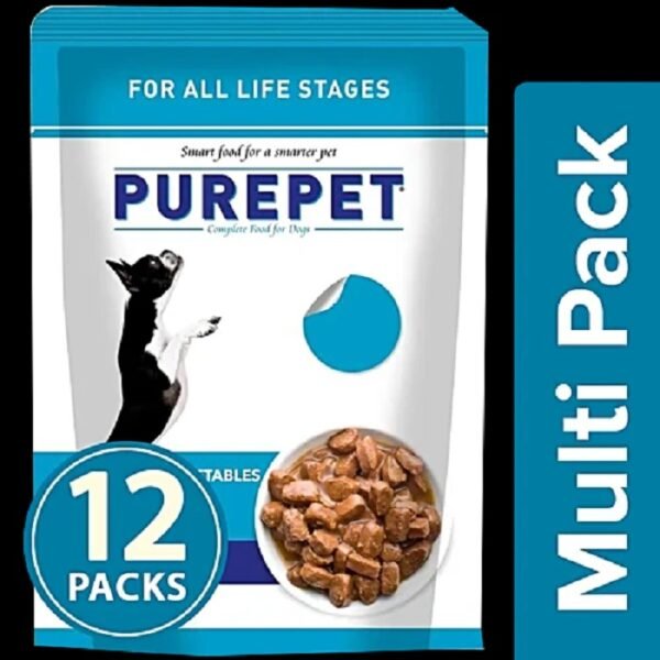 Buy Purepet Wet Dog Food - Chicken & Vegetable Chunks